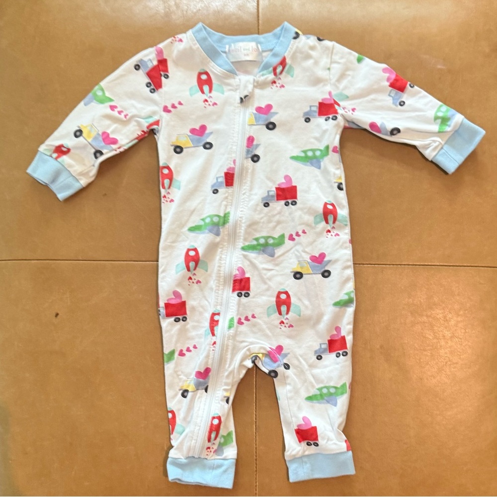 ❤️$10 FLASH SALE❤️Cecil and Lou Transportation Coverall 6M